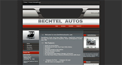 Desktop Screenshot of bechtelautosales.com